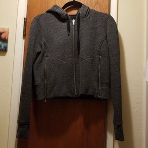 ALO cropped hooded jacket